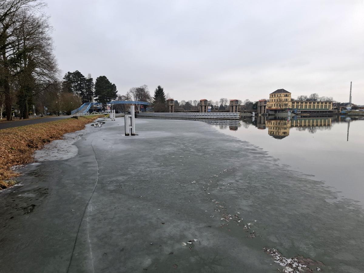 Zimní procházka Nymburkem